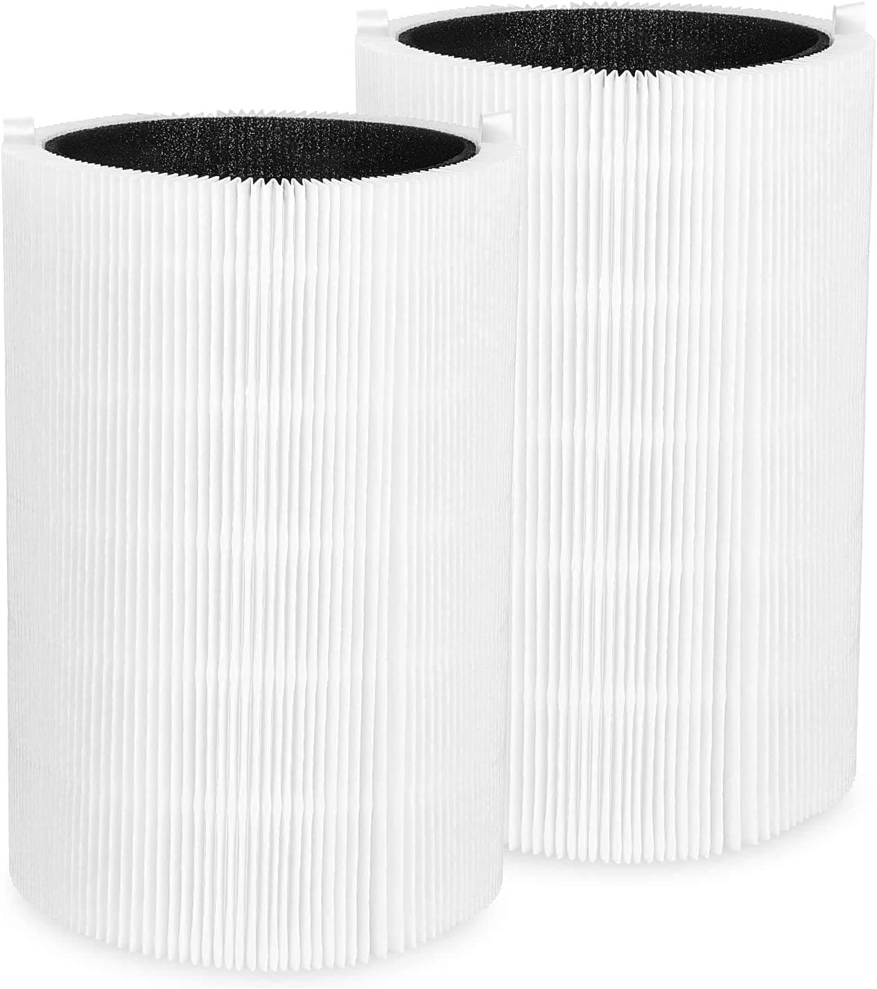 Np Replacement Filters Compatible for Blueair Blue 3210, Pure 411, Pure 411+, Joy S White Air Cleaner Purifier Particle Carbon Filter （2 Pack）