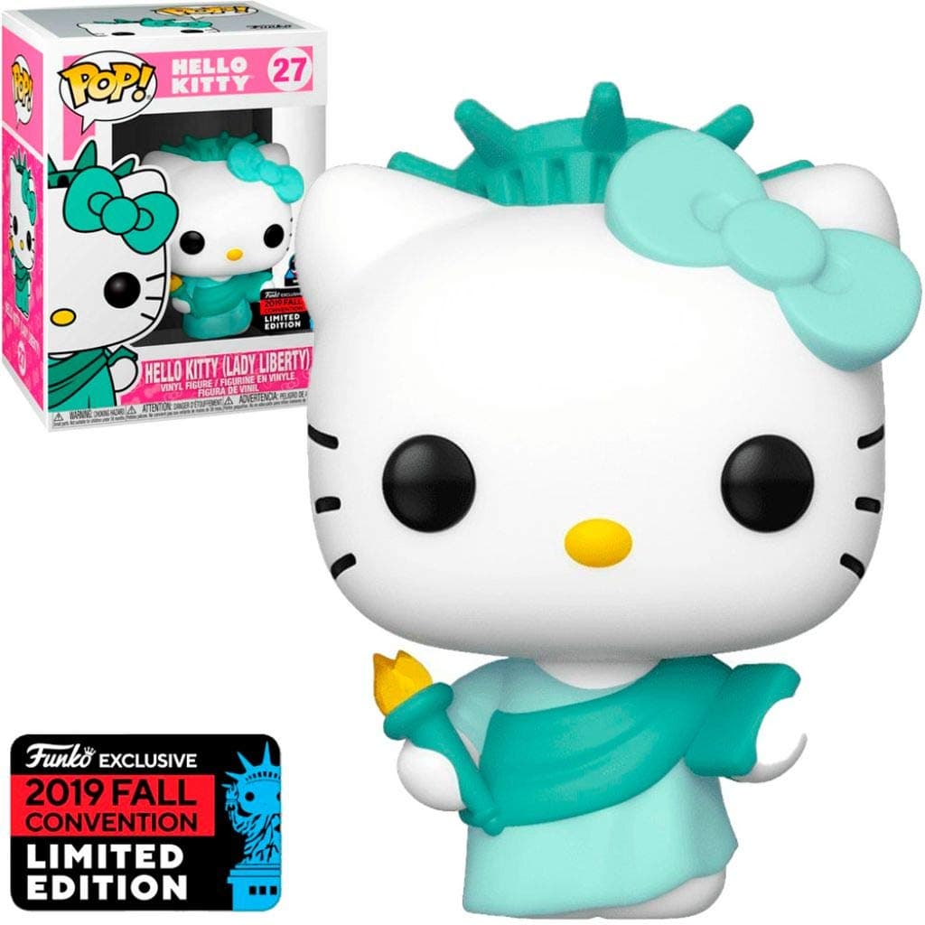 Funko Pop! Sanrio: Hello Kitty Lady Liberty Anniversary(NYCCC Exc), Action Figure - 43368