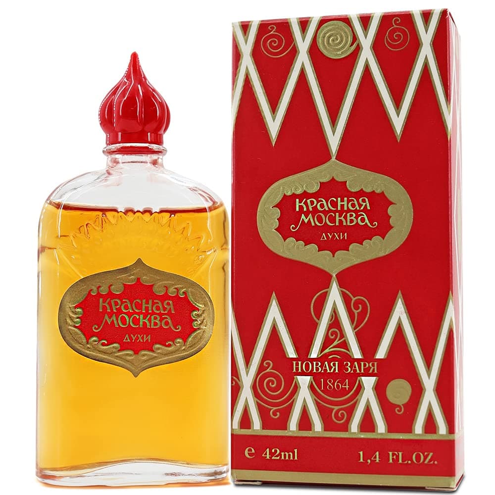 Krasnaya Moskva Perfume aka Red Moscow or Moscou Rouge 42 ml/1.4 fl oz by Novaya Zarya by Novaya Zarya