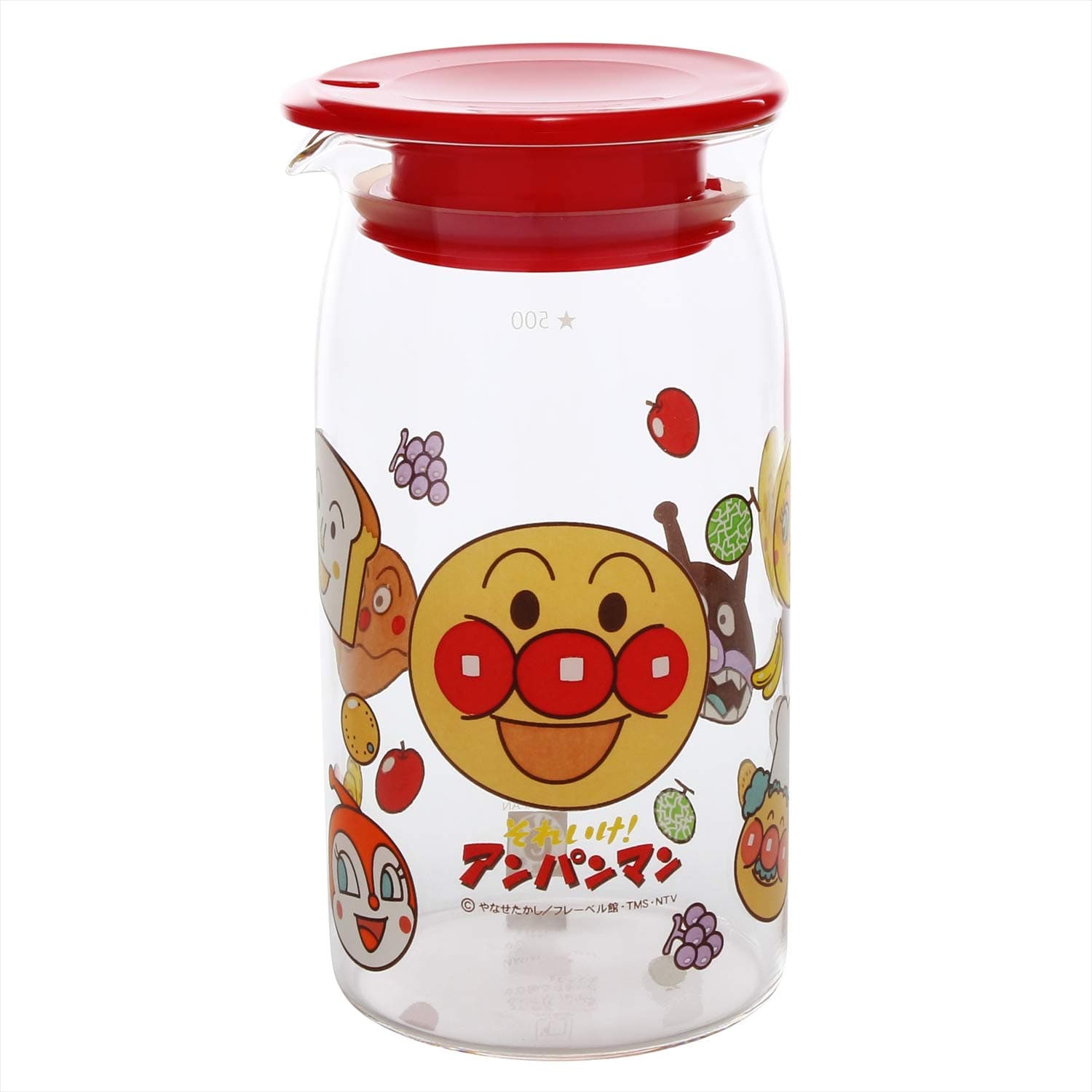 Anpanman heat-resistant glass freezer pot 14-175-6