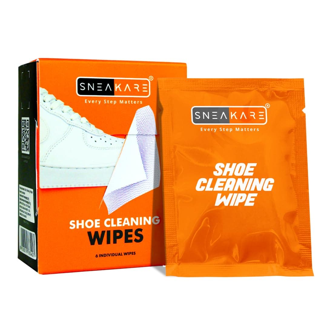 SNEAKARE Shoe Wipes, Premium Sneaker Cleaner, Sneaker Cleaner Wipes, Travel-Friendly, Disposable Shoe Cleaning Wipes, White Shoe Cleaner