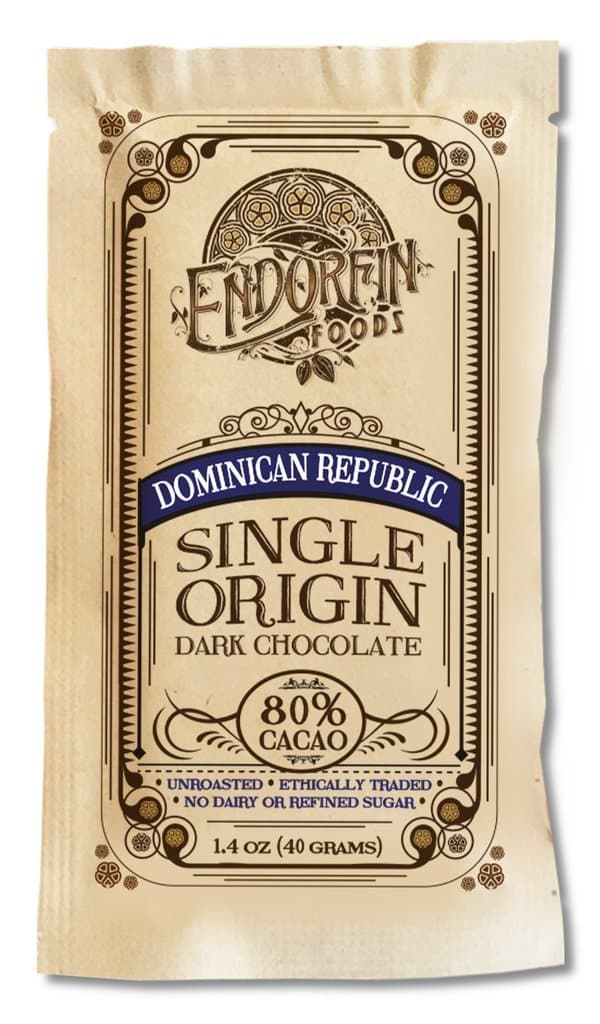 Endorfin Foods Single Origin 80% Dark Chocolate Bar - Dominican Republic - 3