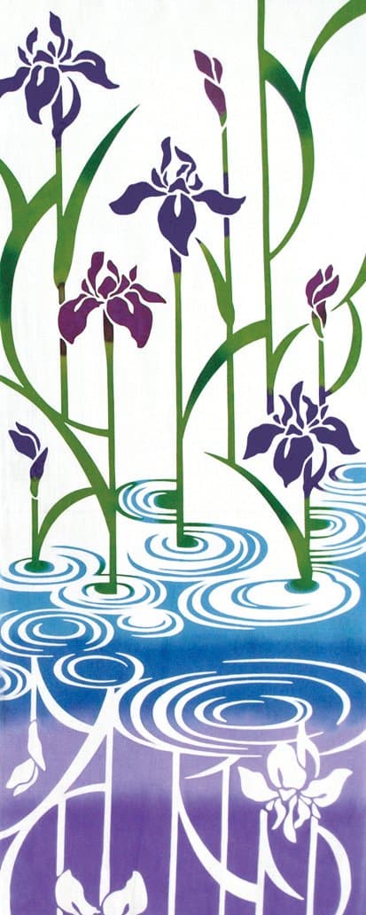 Iris Pond Furoshiki