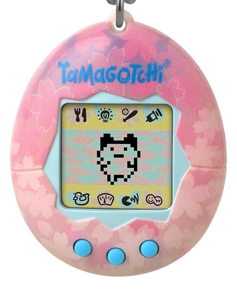 TAMAGOTCHI Bandai Original Sakura Digital Pet | Nurture And Raise The Original Electronic Pet Japanese Kids Toys For Girls And Boys Make Great 90s Retro Gifts