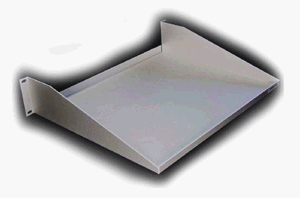 Rackmount 2U Aluminum CANTILEVER SHELF for EIA 19" 2 Post or 4 Post rack cabinet 34-105010