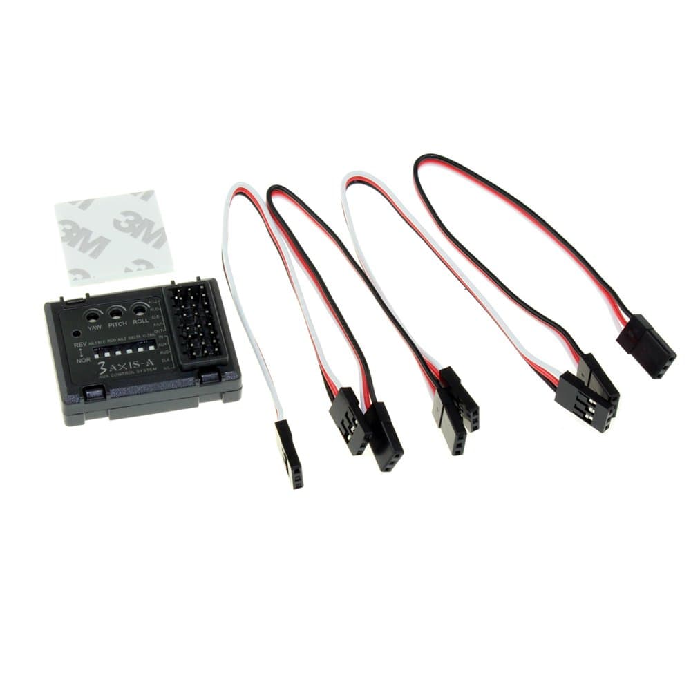 Soulload 3 Axis Gyro Stabilizer Flight Control Controller Stabilizer System Gyro for FPV RC Airplane, Fixed Wing Aircraft