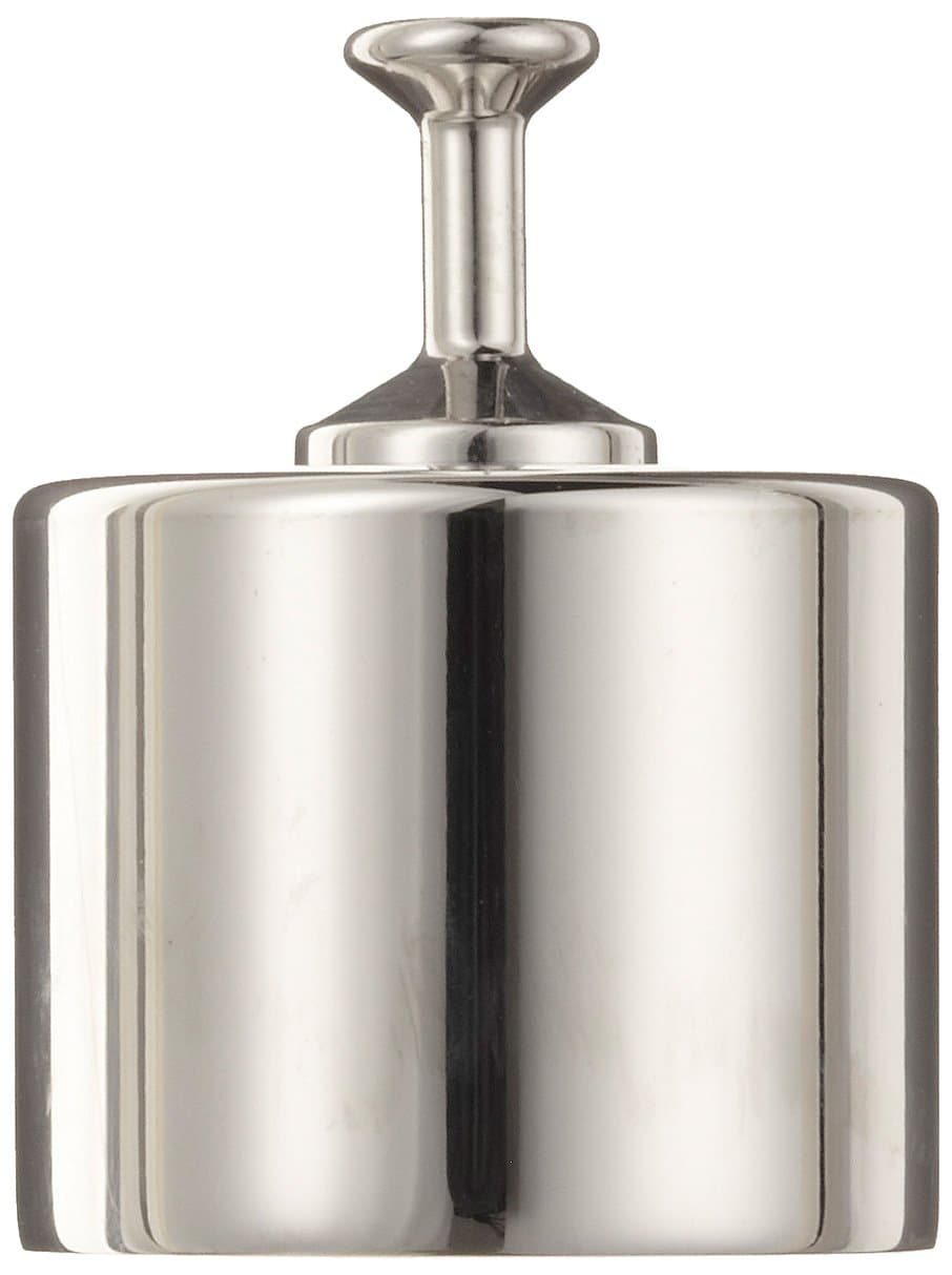 Rice Lake Stainless Steel ASTM Class 2 Precision Metric Test Weight Kit with Screw Knob, 5kg Mass