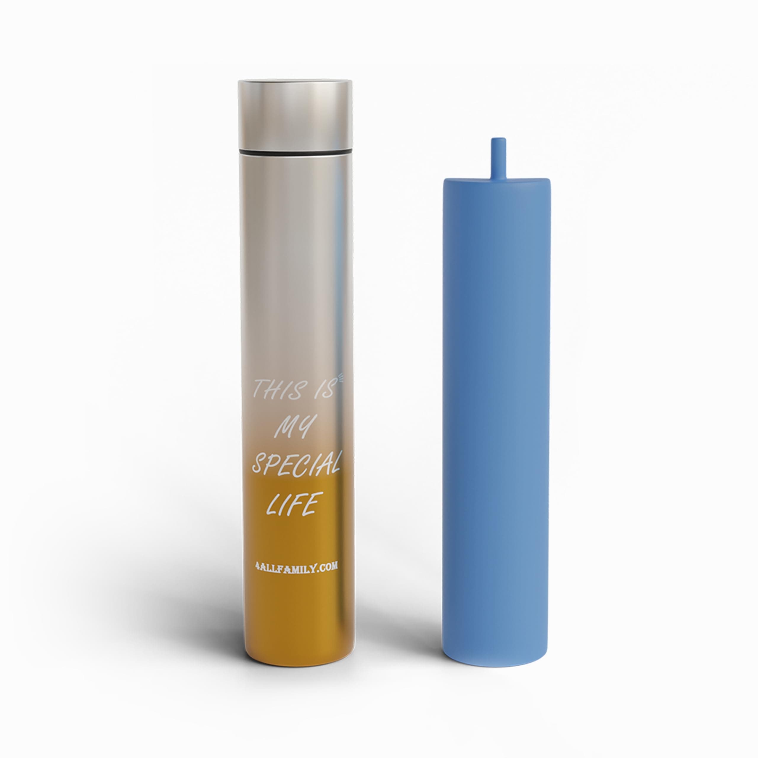 Rambler Insulin Travel Case Cooler 12H Non-Electric Insulin Cooler Travel Case TSA Approved with Lightweight Design Air Traveling Friendly Reusable Small Blue Thermo for Medications