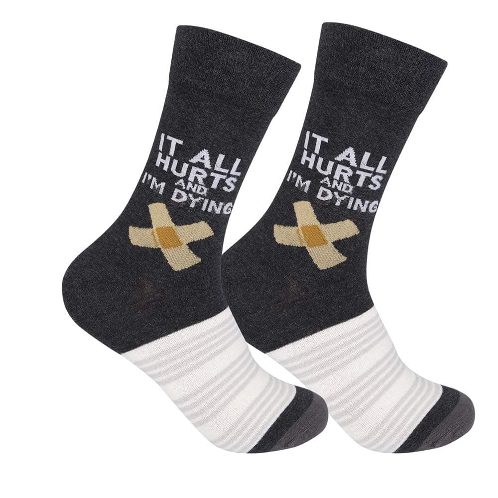 Funny and Crazy Socks with Sayings - Novelty Gifts for Men, Women, Teens