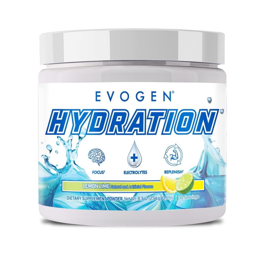 Hydration - Full Spectrum Electrolytes Powder | Sugar-Free Electrolyte Powder Supplement for Hydration, Energy, and Recovery | Coconut Water, B Vitamins, Potassium | Lemon Lime | 30 Servings