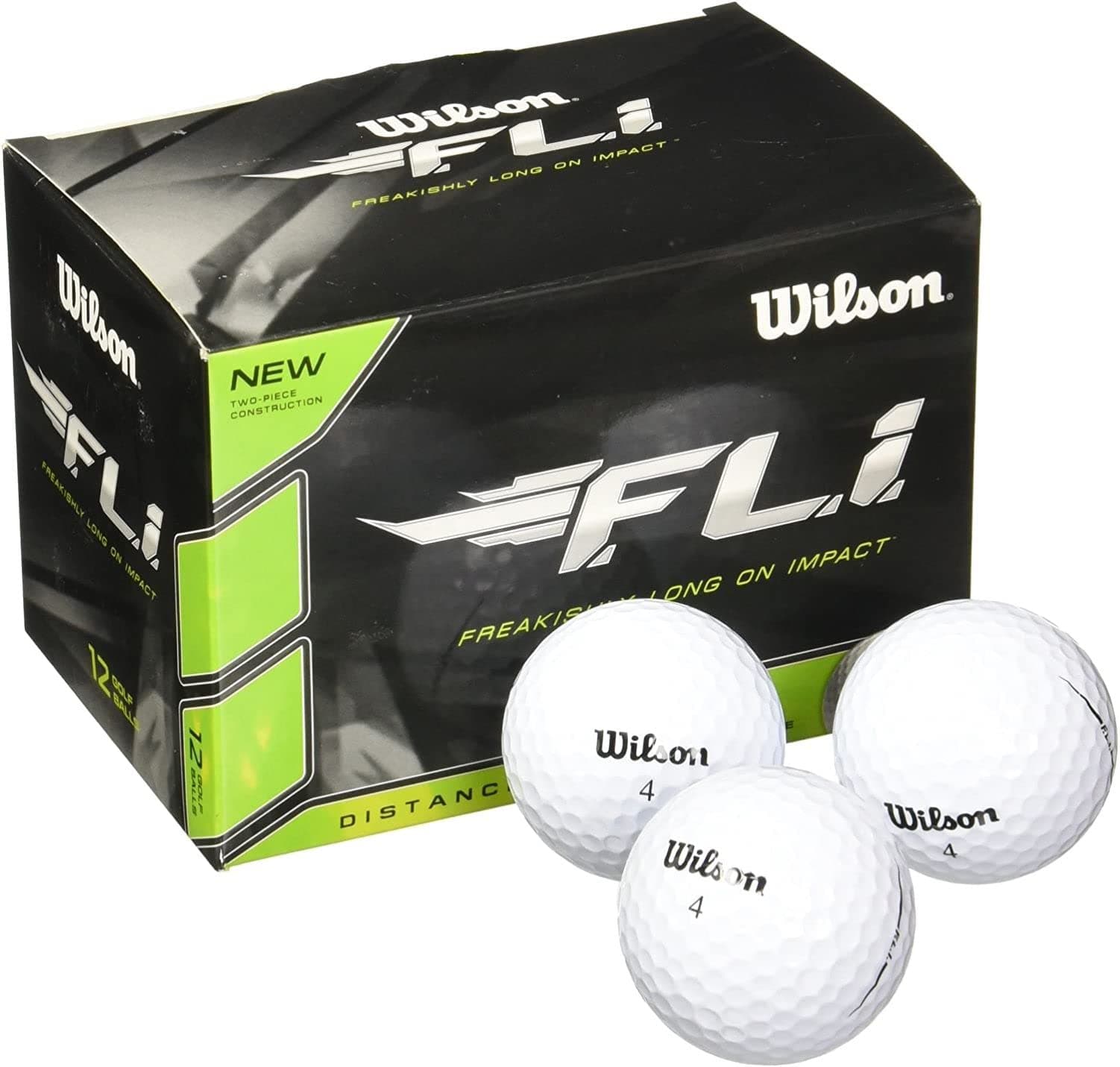 Wilson Staff F.L.I. Golf Balls (Pack of 12)