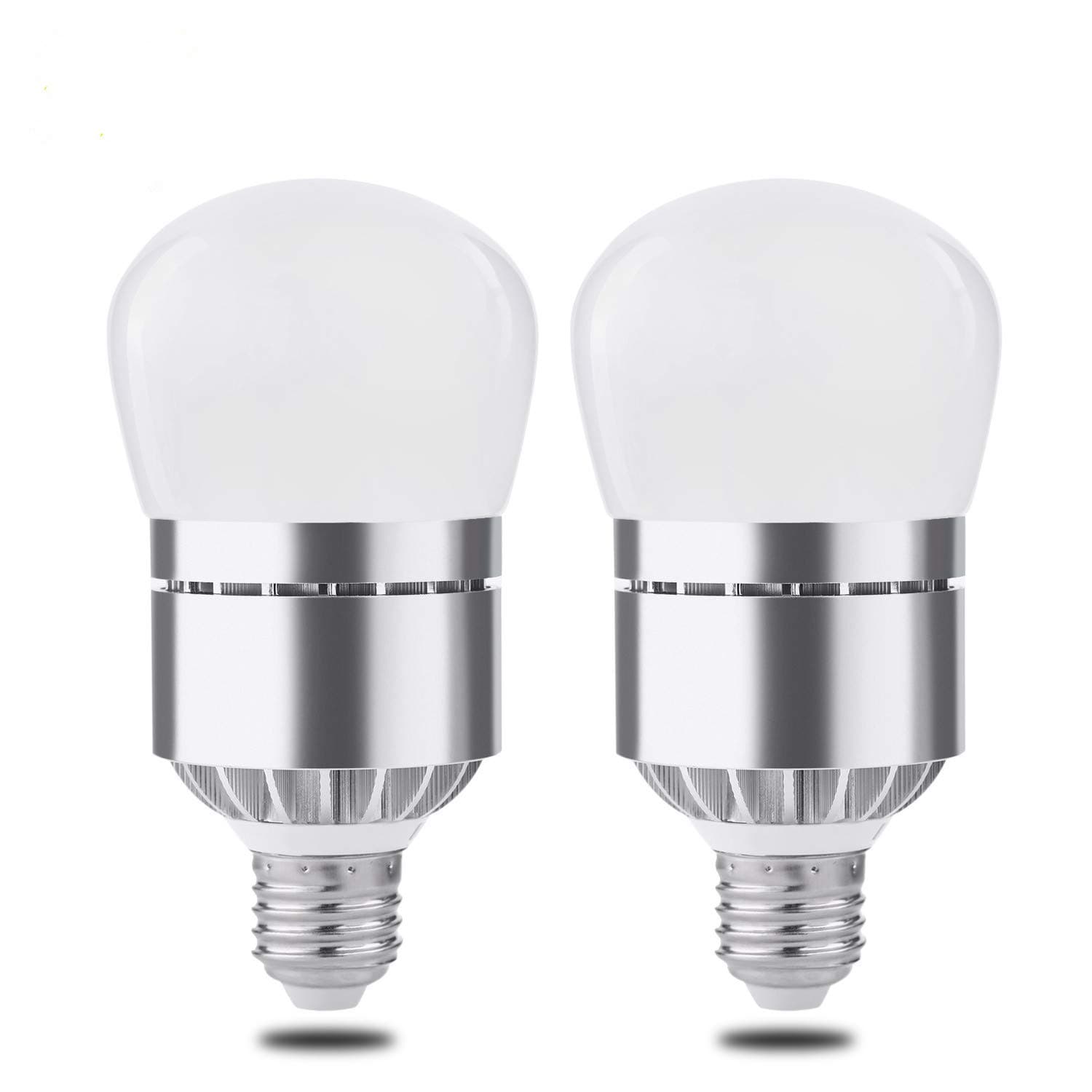 2 Pack Dusk Till Dawn Light Bulb, Witshine 100W Equivalent E26 Photo Sensor Light Bulb with Auto on/Off, Indoor/Outdoor Lighting Lamp for Porch, Hallway, Patio, Garage (12W Cool White)