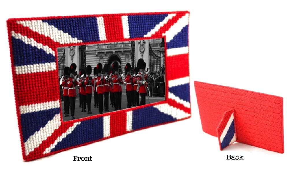 Framous Kits UK Flag Framous Plastic Canvas Kit, 4.9 by 7.87-Inch