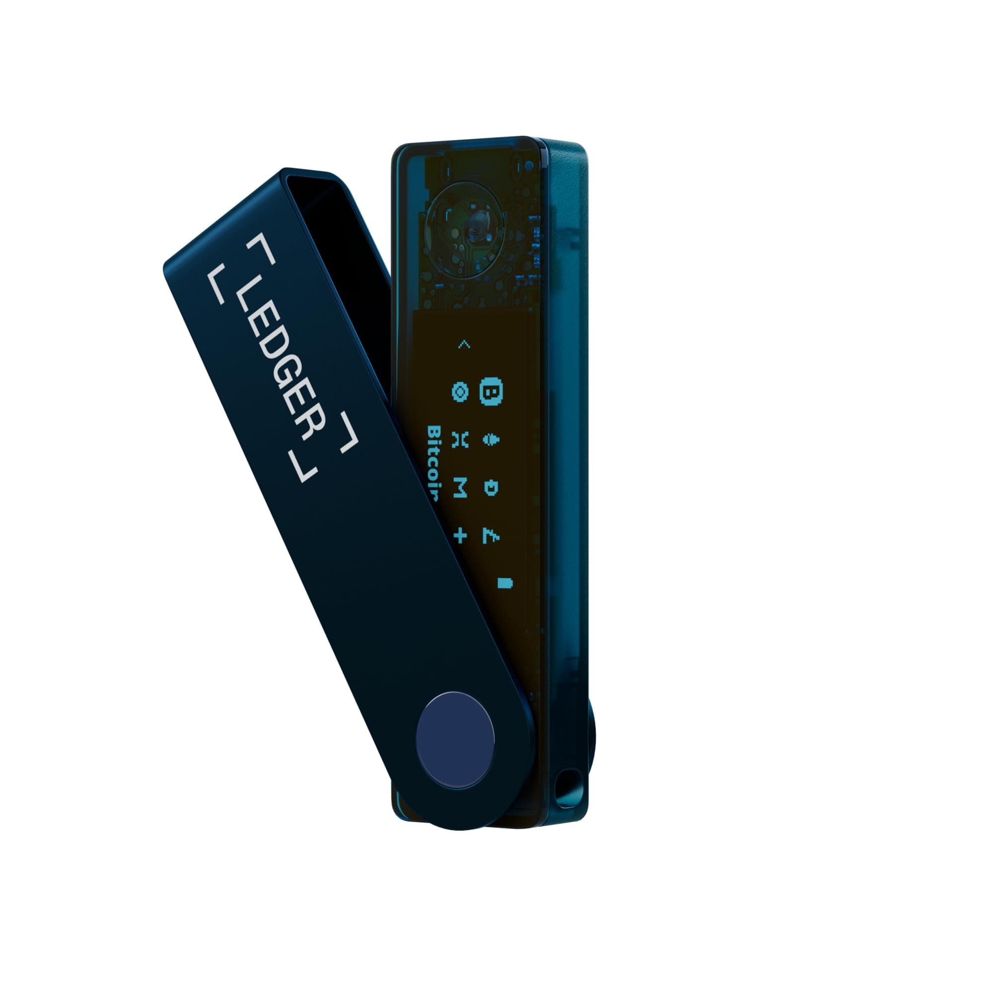 Ledger Nano X Crypto Wallet Signer - Securely Manage All Your Crypto Assets with This Bluetooth Enabled Classic - Blue