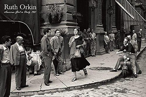 American Girl In Italy, 1951 Art Print Poster By Ruth Orkin, 36 " x 24 "