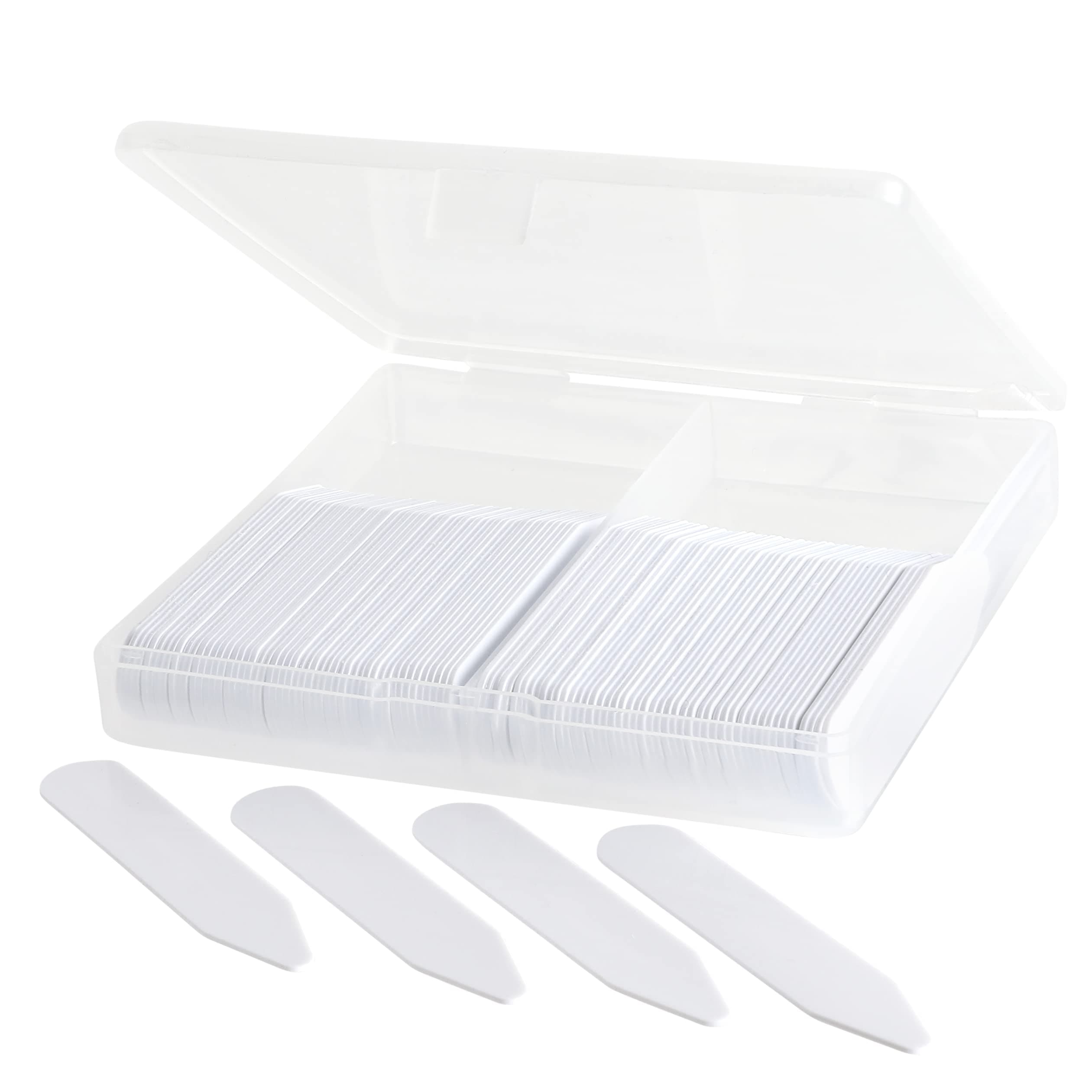 MENCH SUPER STAYS200 Plastic Collar Stays For Men Dress Shirts 2.2" 2.5" 3" inch
