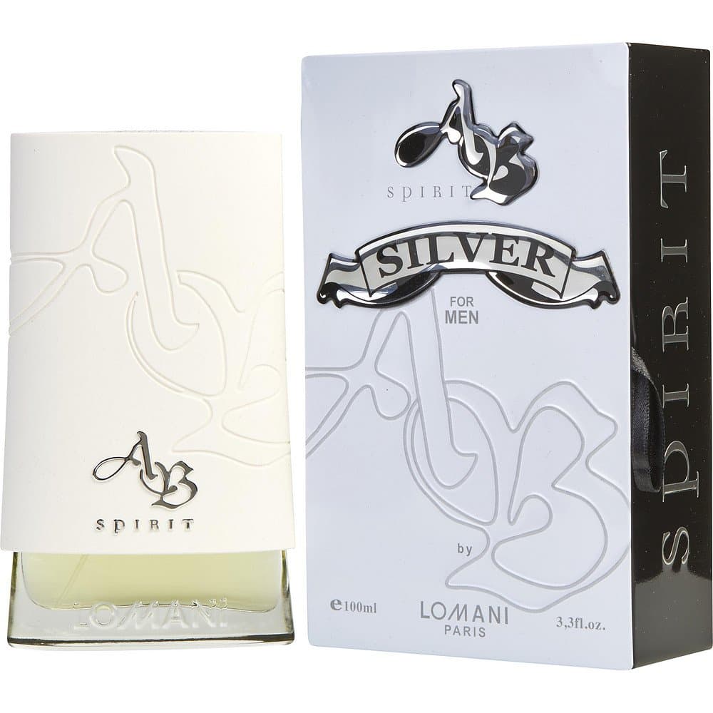 AB SPIRIT SILVER by Lomani EDT SPRAY 3.4 OZ for MEN (Package Of 6)