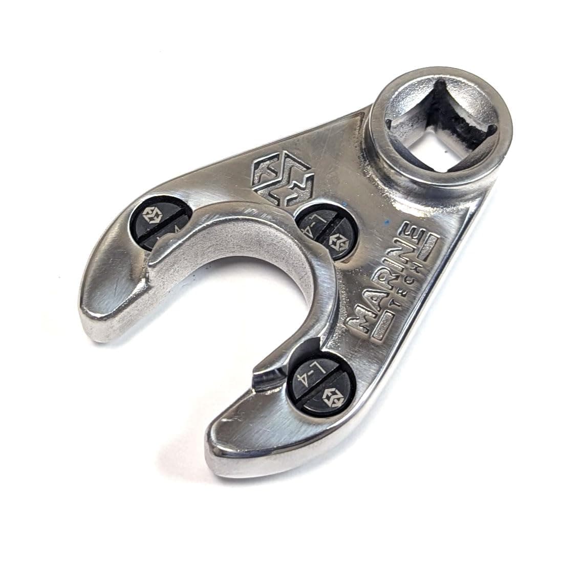 Marine Tech Tools 38mm Pin Wrench (AMT0304) with L-4 Pins, Fits Seastar Steering Cylinders, Four Stroke Yamaha V6 & Non-VMAX 2 Strokes, Yamaha Tilt Trim Spanner Wrench, Replaces Obsolete AMT0004
