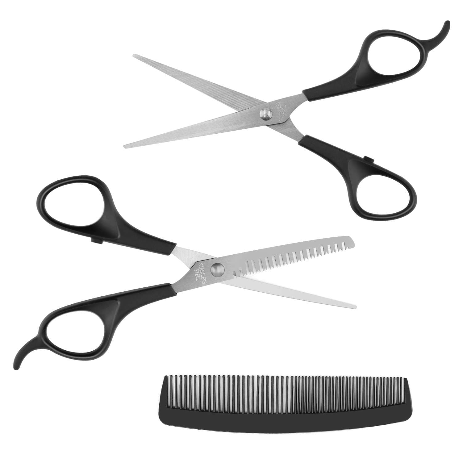 Hair Cutting Scissors, Imponigic Professional Home Use Shears set for Man Woman Adults Kids Babies Pet