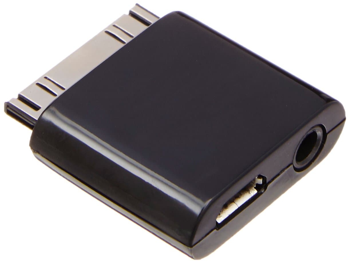 Micro USB Line Out Adapter Connector for Apple iPhone 3G 3GS iPhone 4 iPad 2 iPod