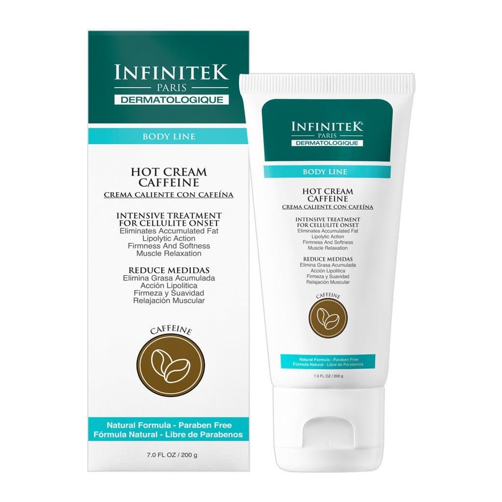 Infinitek Paris Dermatologique Body Line Hot Cream Caffeine 7.0 Fl oz