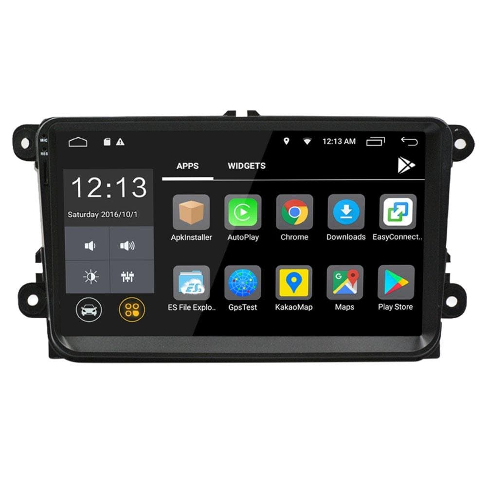 YanHeMingKeJi 9 Inch Double 2 Din Car Stereo Video Receiver Radio MP5 Player FM Radio GPS Navi for VW Golf Polo Passat Tiguan Jetta EOS 1280720 Camera Capacitive Screen