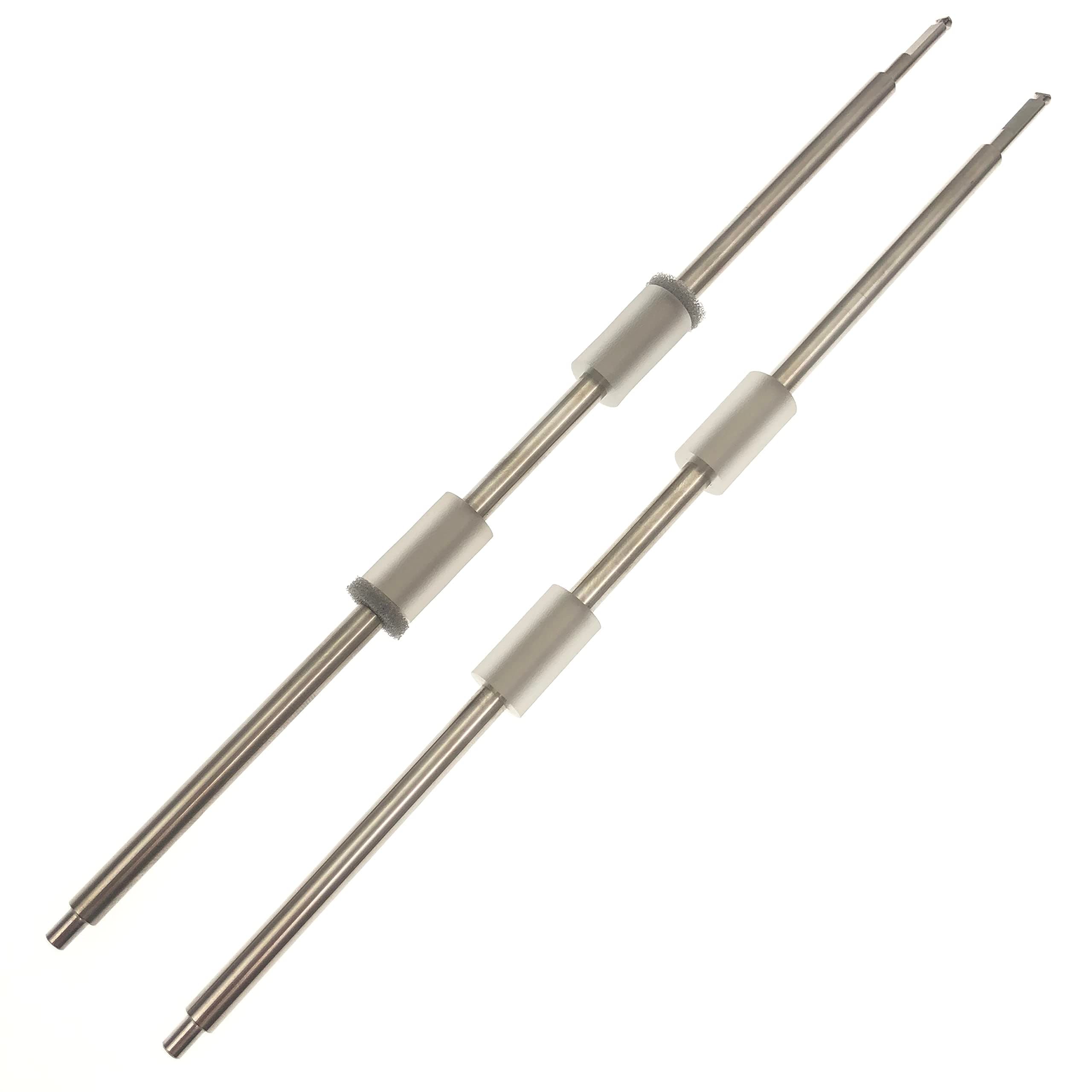 OKLILI PA03586-K983 PA03586-K984 Scanner Paper Feed Roller & Exit Roller with Shaft Compatible with Fujitsu S1500 S1500M fi-6110 N1800