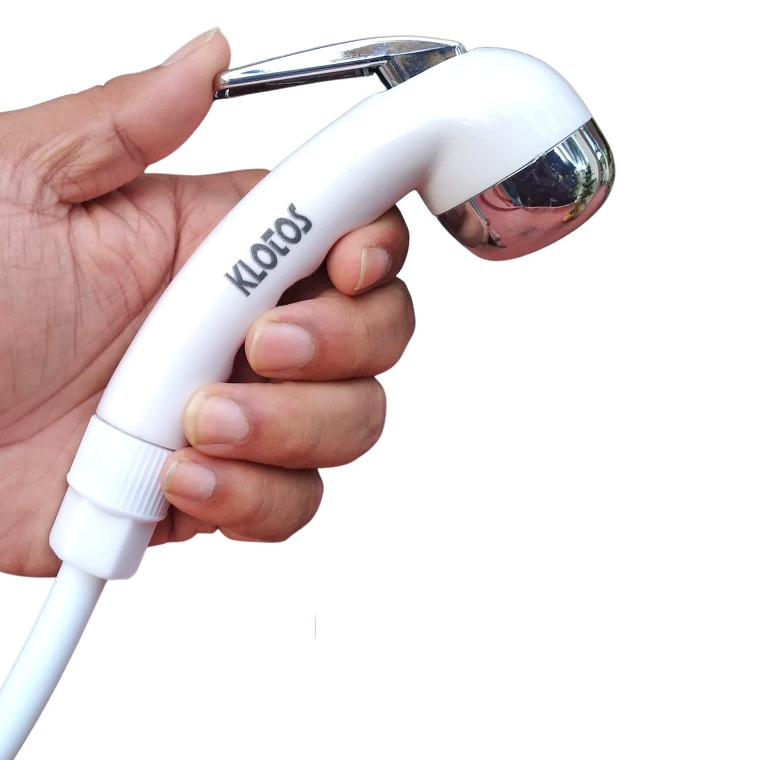 BOSS Health Faucet Gun Bathroom faucets Sprayer for Toilets, Bidet and Diaper Sprayer Gun with 1 Meter Hose and Wall Hook, Complete DIY Kit