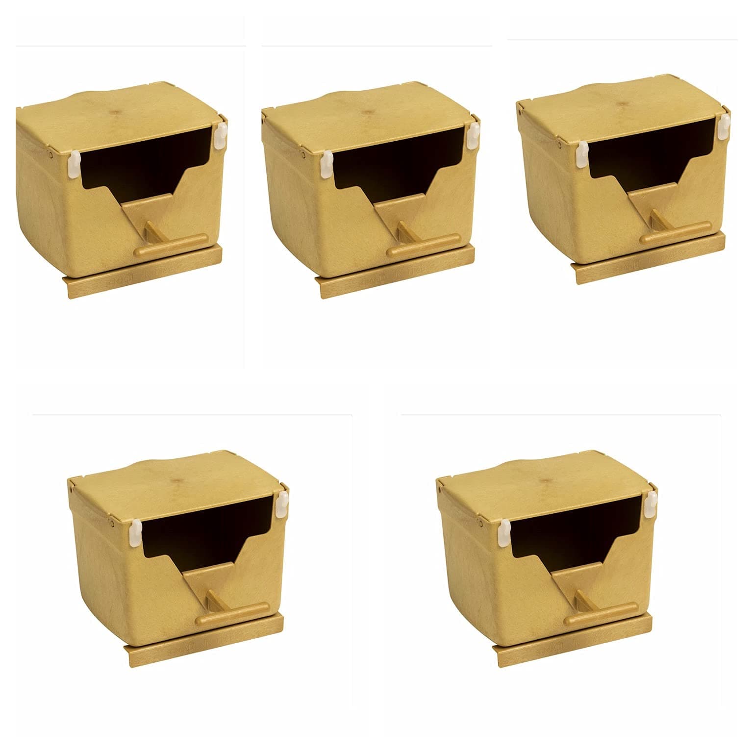 Finch Nest Boxes for Exotic Finches (Pack of 5)