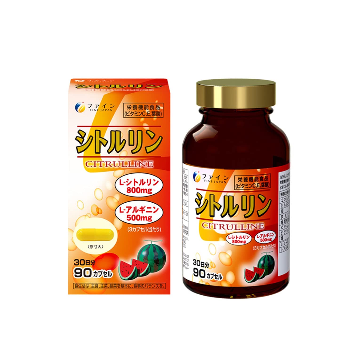 FINE Japan L-Citrulline 60g (240 Tablets x 30-Day Course)…