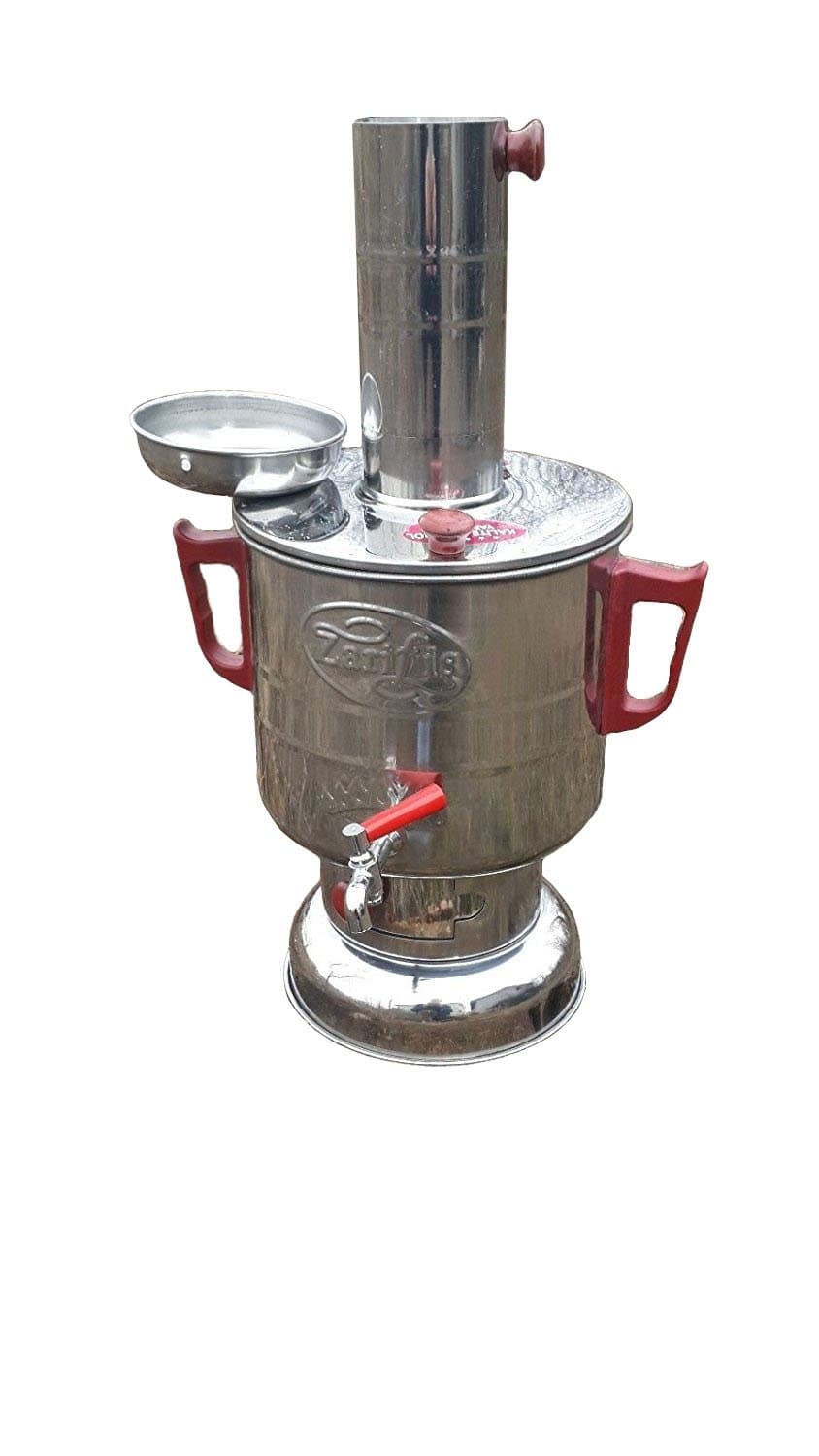 Samovar with Charcoal Tea Kettle Stainless Steel by Turk-Sell