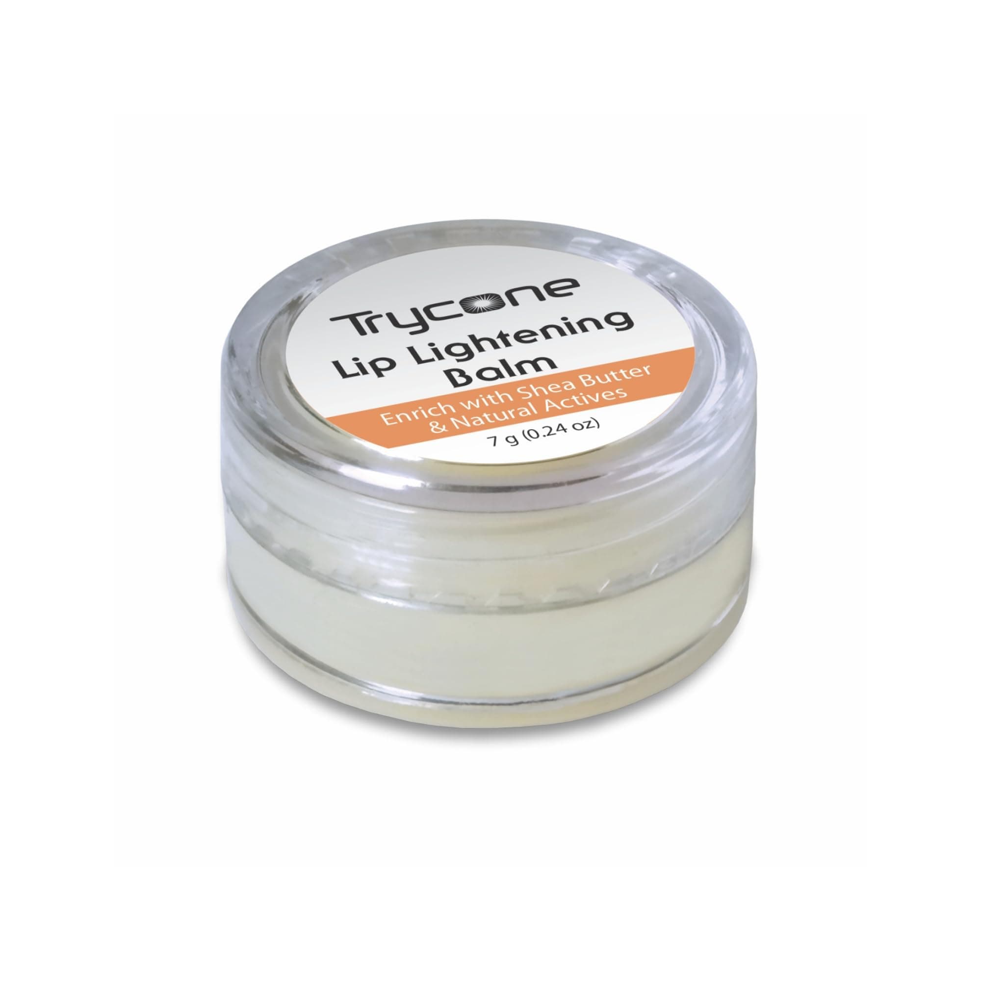 Trycone Lip Lightening Balm with Shea Butter & Natural Actives - Lighten, Brighten, Moisturize & Hydrate Dark, Chapped Lips - No Side Effects, 7 gm