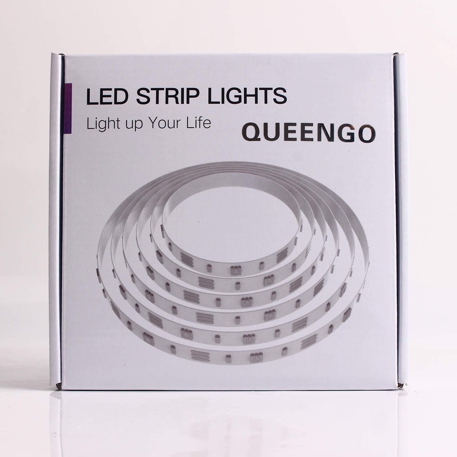 KORJO QUEENGO Dream Color Led Strip Light, 32.8ft / 10M Led Music Light for Home, Party Dec