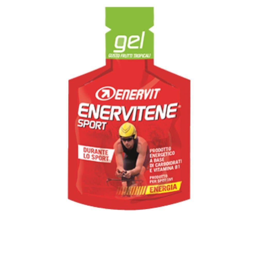 Enervitene Enervit Sport Gel Tropical Fruit Flavour Food Supplement 1 sachet 25ml by ENERVIT SpA