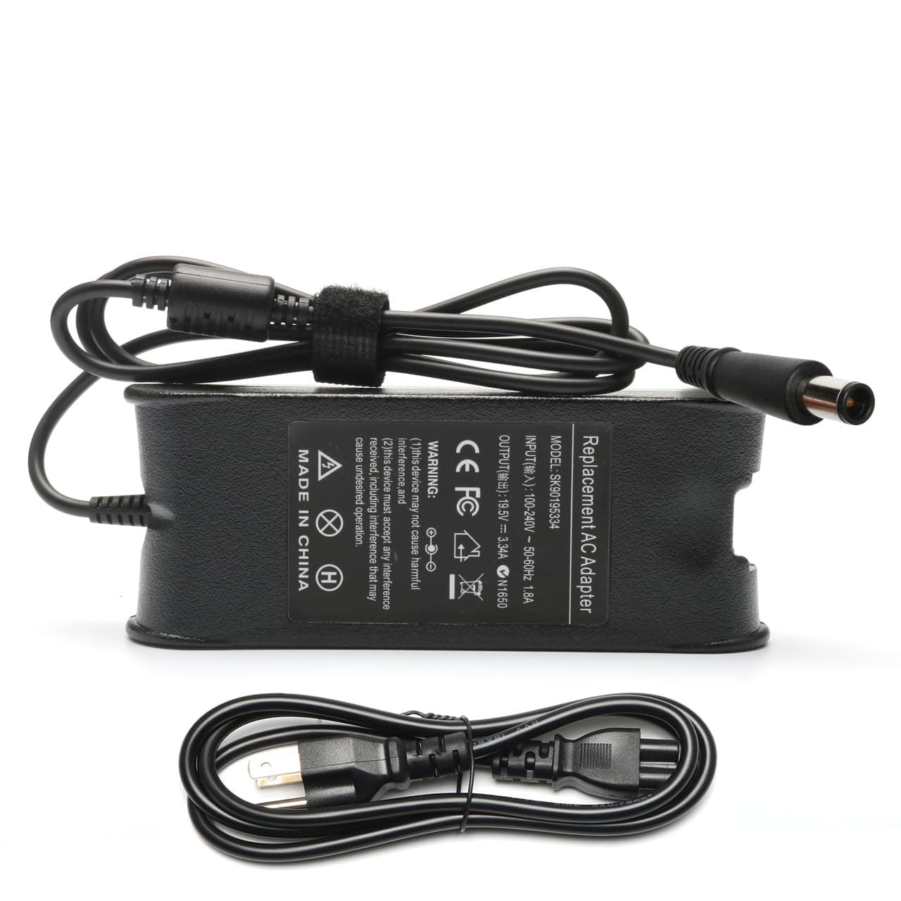 19.5V 3.34A 65W AC Adapter Laptop Charger Compatible with Dell Latitude 3190 3189 5400 5480 5490 7490 E5500 E5470 E6430 E6500 E6530 Chromebook 11 3120 3180 3189 Series