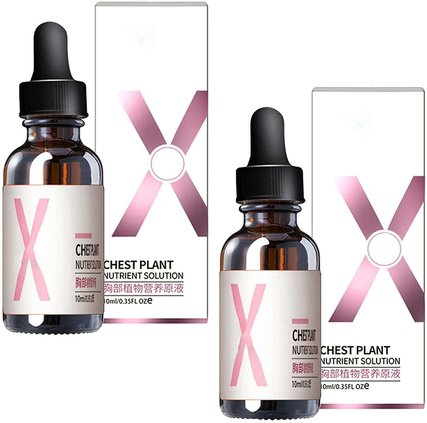 Organic Perky Lymph Drainage Chest Oil, Breast Enlargement Oil, Natural Anti-Sagging Breast Serum, Fast Breast Grow Big Boobs Firming Massage Oil, Will Help to Remove Ugly Underarm Fat (2pcs)