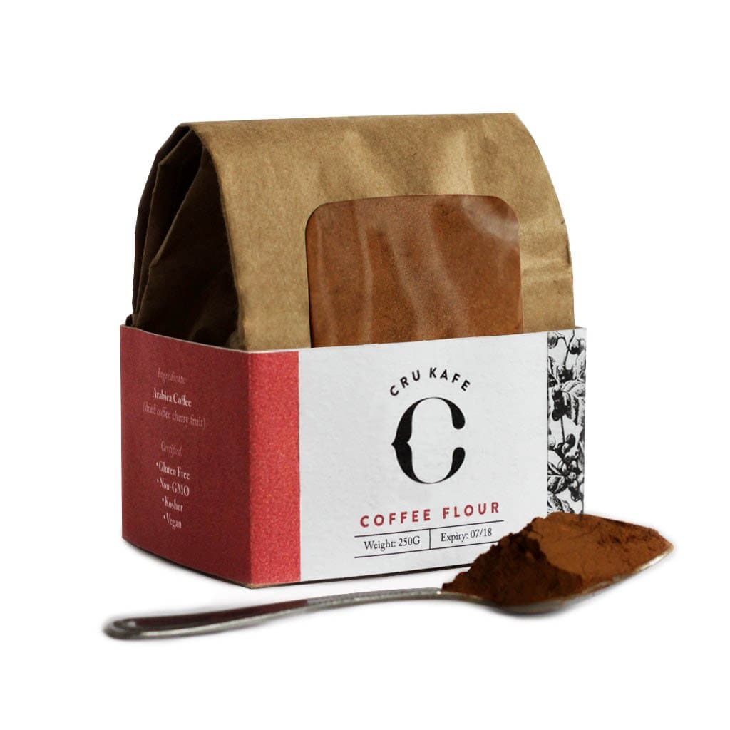 Cru Kafe Gluten Free Coffee Flour Ideal for Baking - 500G (Pack of 2 x 250G)