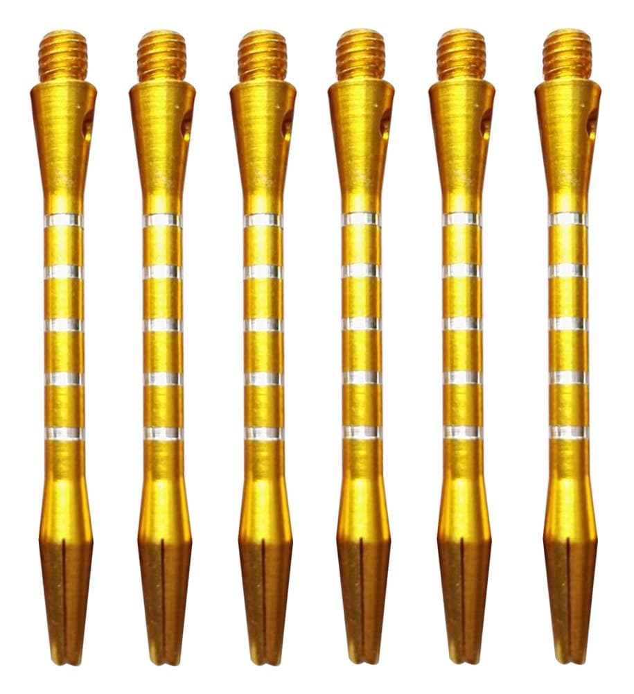 Gracefulvara 12pcs Aluminum Medium Darts Shafts Dart Stems Throwing