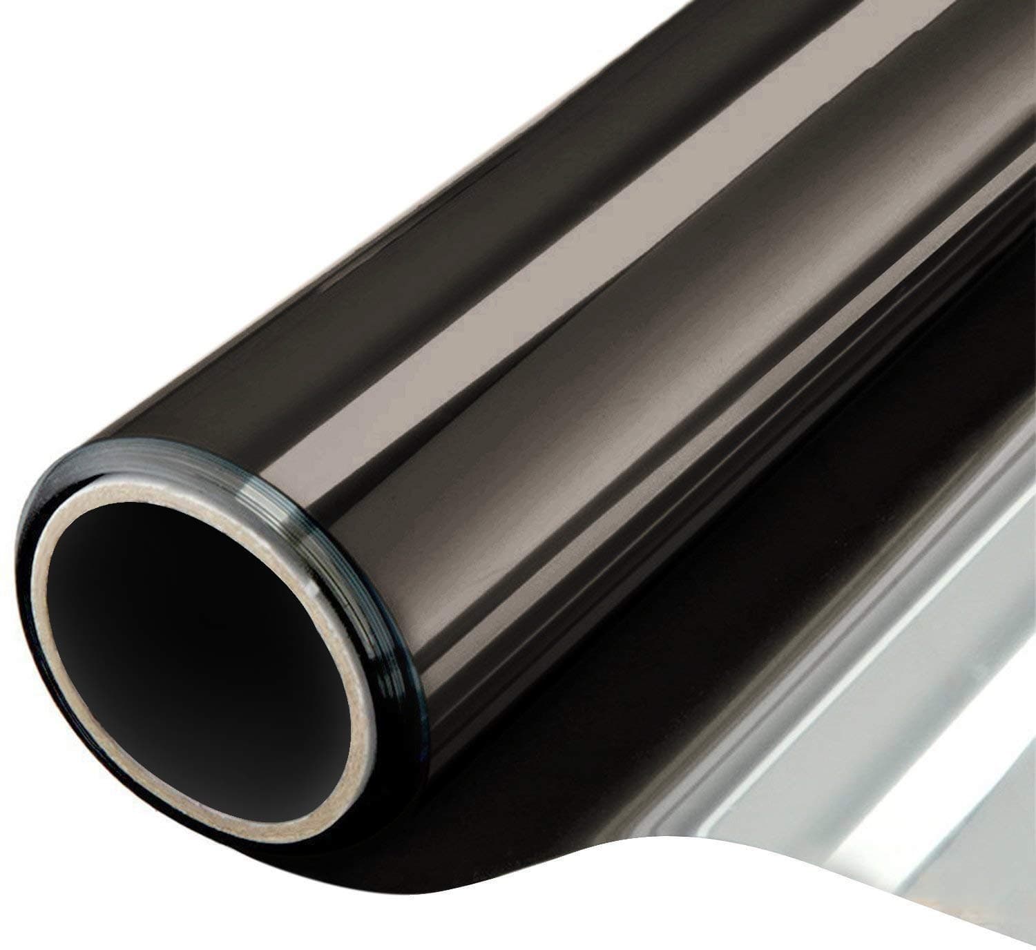 Reflective Window Film Privacy One Way Solar,Heat Control Window Mirror Vinyl Tint Sun Blocking Paper Anti-UV Stickers Glass Door Coverings Static Cling Non-Adhesive for Home Residential Office.