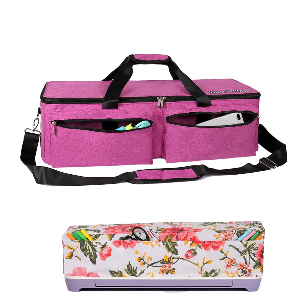 Carrying Bag Compatible with Cricut Explore Air and Maker, Waterproof Tote Bag Compatible with Cricut Explore Air and Supplies