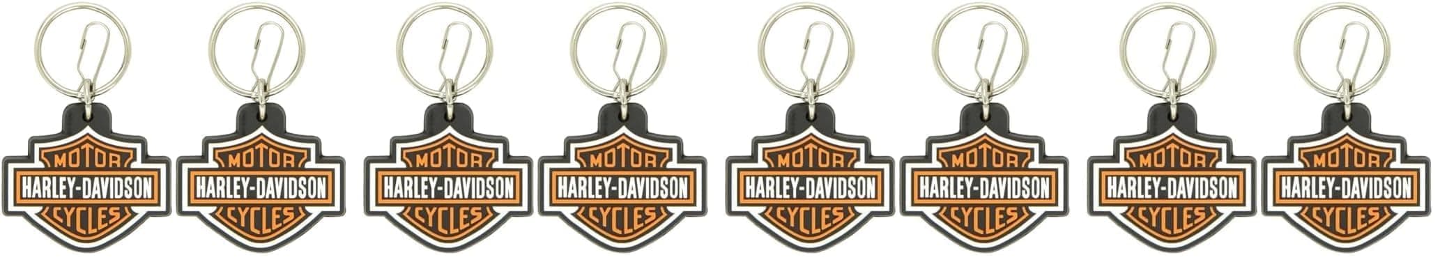 PLASTICOLOR 4179 Harley-Davidson Logo Plastisol Key Chain