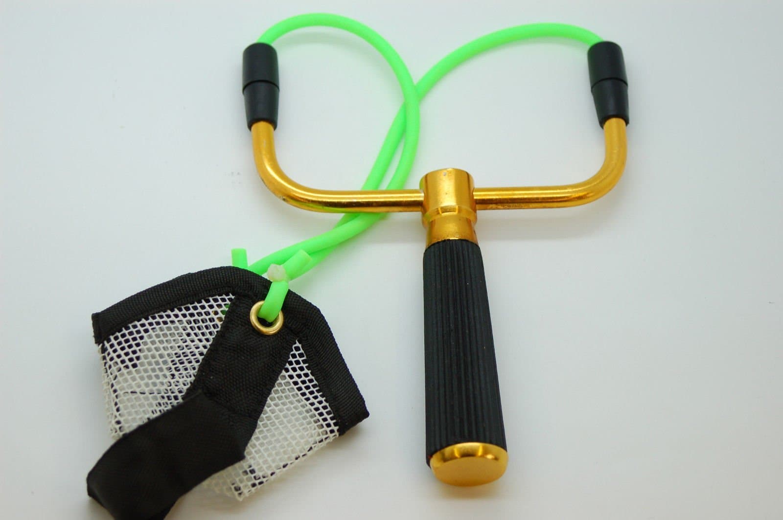 Olax Classic Gold Metal Catapult, Slingshot Carp and Coarse Fishing, Boile, Bait Feeder