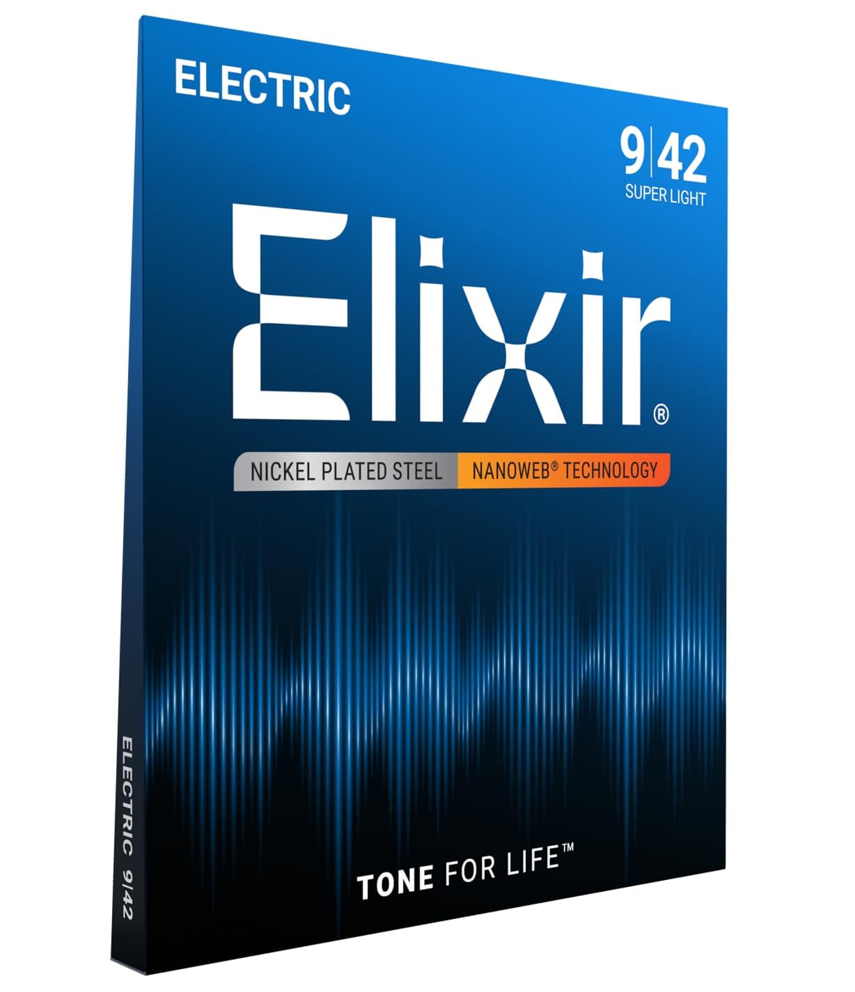 Elixir Elixir Electric Guitar Strings NANOWEB Super Light.009-.042 #12002 [Domestic Regular Product]