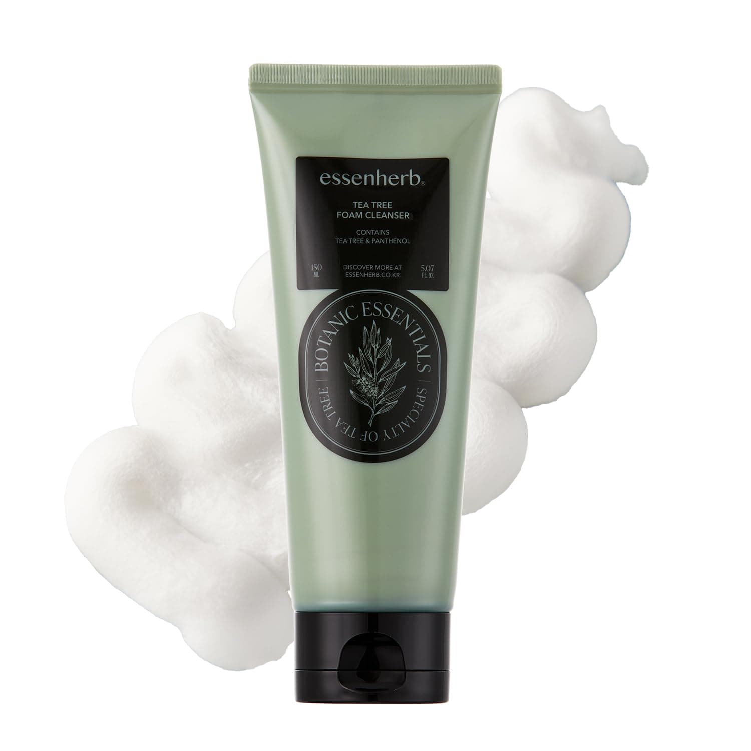 TEA TREE FOAM CLEANSER, Creates a Creamy Foam that Soothes and Moisturises, For All Skin Types Including Blemishes. (150ML)