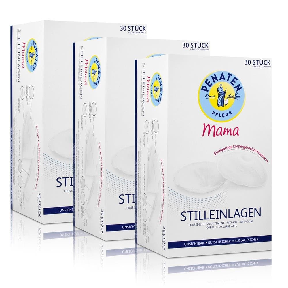 Penaten Mama Breast Pads Invisible Dog Chihuahua and highly absorbent Breast Pads cover/Optimal Protection (3 Packs of 30)
