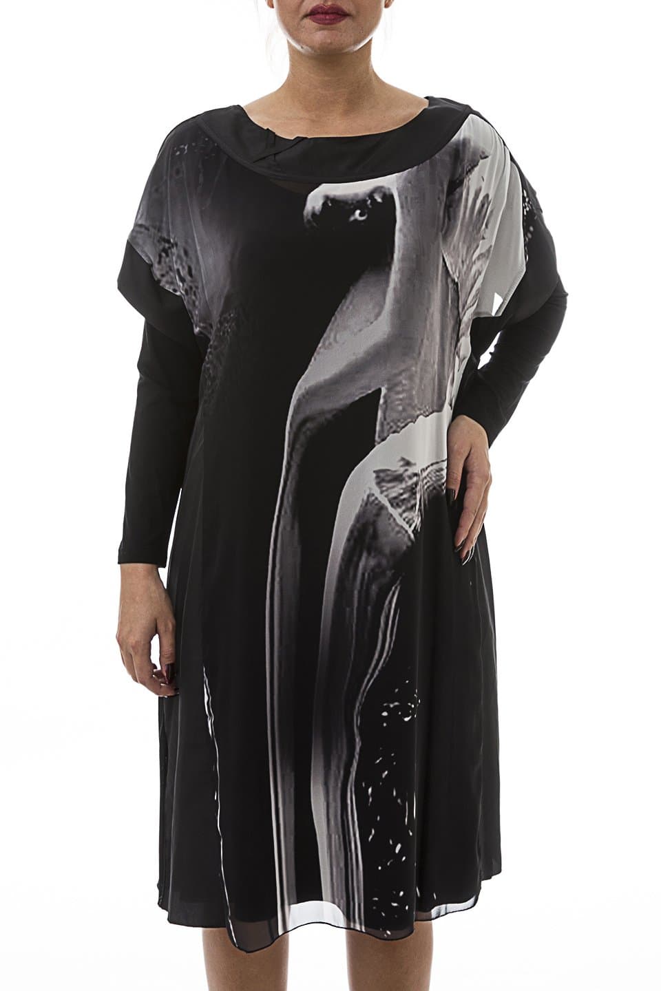 La Mouette Women's Plus Size : Cotton Dress with 2 Pieces - Available Sizes: 14, 16, 18, 20