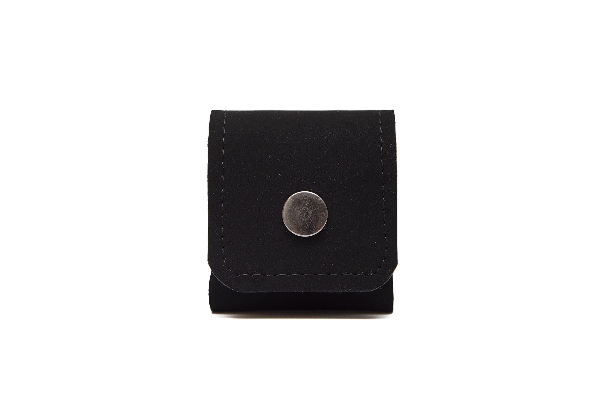 Handmade Belt Pouch Case for Earbuds, Compatible with AirPods 1/2. Shock Resistant Earphones Pouch Headphones Charging Case Travel Solution.