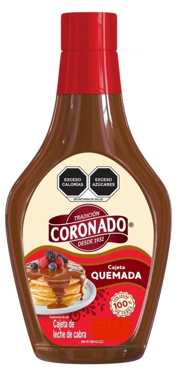 Cajeta Quemada - Made With 100% Real Goat Milk, Squeeze Bottle. 11.74 oz (333g), Product from Mexico