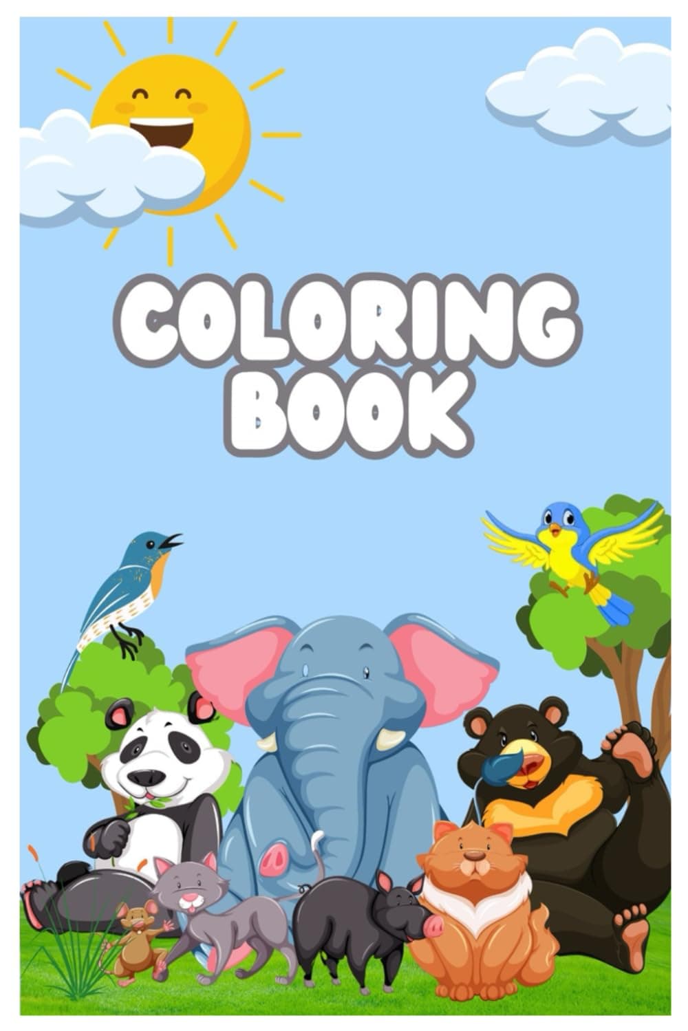 World of Animals Coloring Book for Kids Ages 6-12: Discover the world of amazing animals (Educational Coloring Books for Kids by Deepak Kumar)