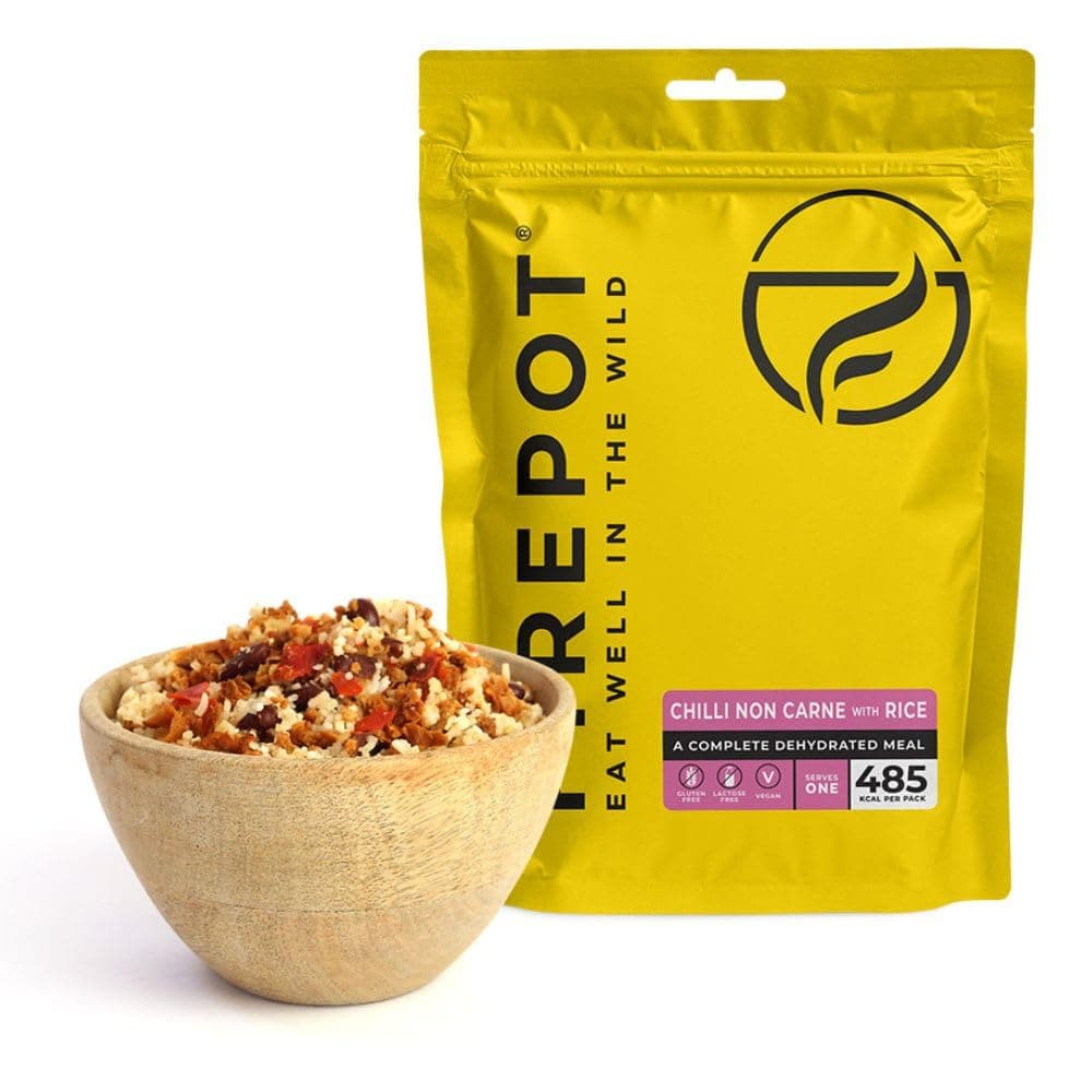 Chilli non Carne with Rice - Healthy VEGAN Dehydrated Expedition Food (Regular)
